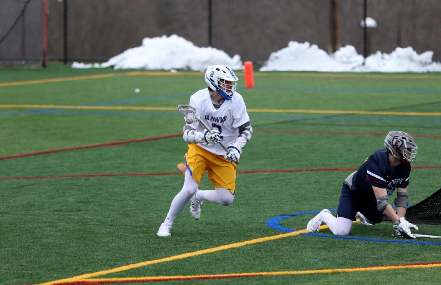 Freshman attacker Tim Mullane will be a key player for the Hawks in the CCC tourney.