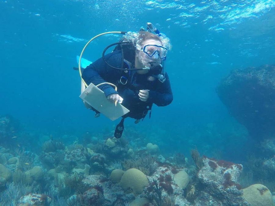 Rachel Howard is graduating with a degree in marine biology.