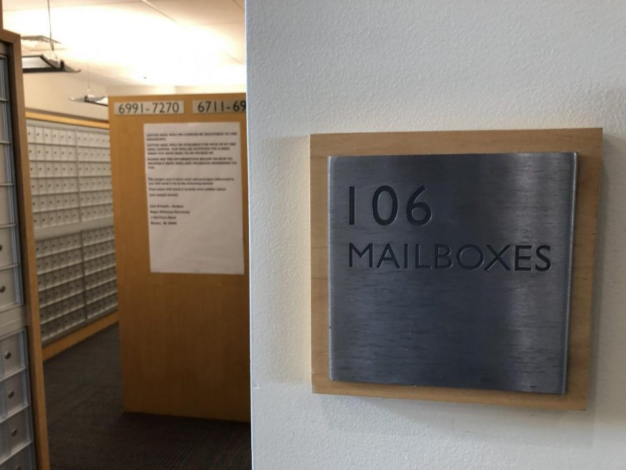 Students will no longer have individual mailboxes in Lower Commons.