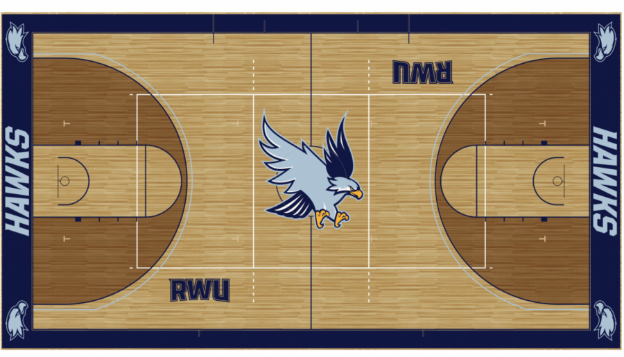This is a photo of the rendering of the Upper gymnasium floor and what it should look like once the refinish is complete.