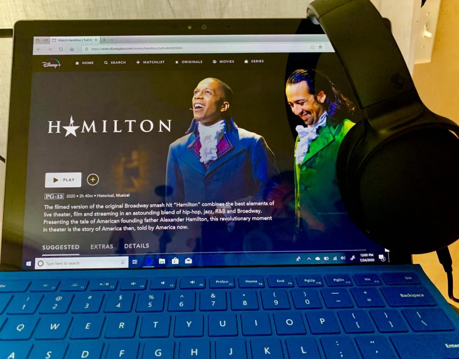 Hamilton began streaming on Disney+ on July 3. 