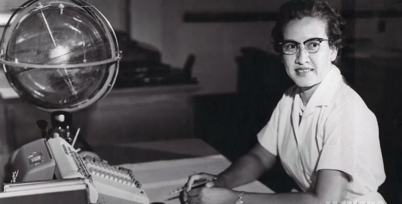 Katherine Johnson performed complex mathematical computations that helped put a man on the moon.