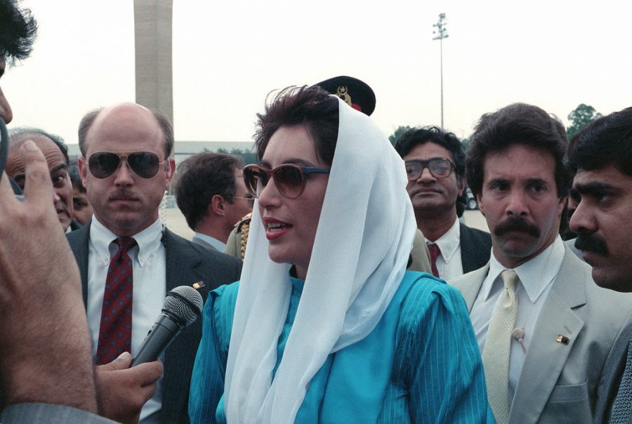Benazir+Bhutto+was+the+first+woman+to+lead+a+muslim-majority+democratic+country.+She+served+as+the+Prime+Minister+of+Pakistan+for+five+years.