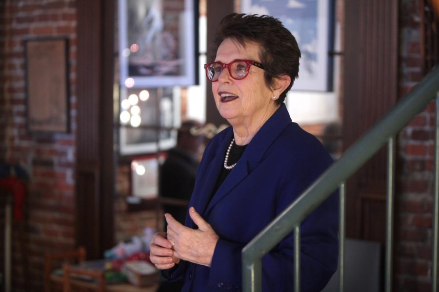 Billie Jean King has an impressive record on and off the court as she continues advocating for equal rights and the LGBTQ+ community. 