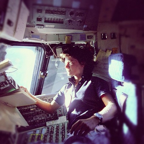 Sally Ride became the first woman to go to space on June 18, 1983.