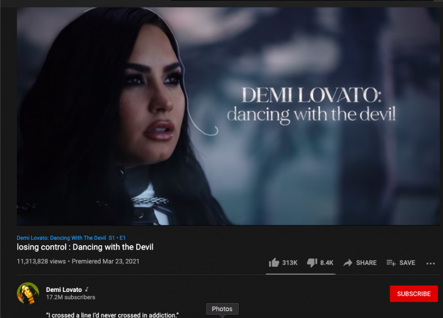 Demi Lovatos Dancing with the Devil documentary was released in March.