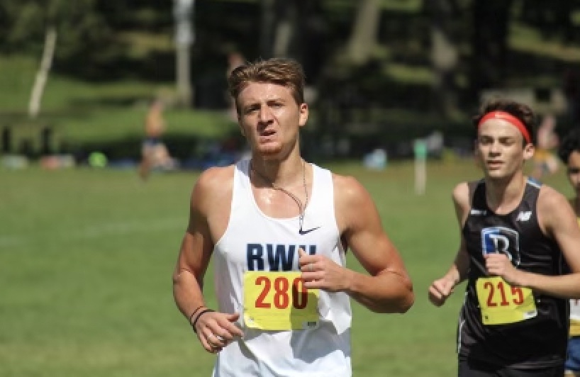 Liam Engel runs on the cross country and the track and field teams.
