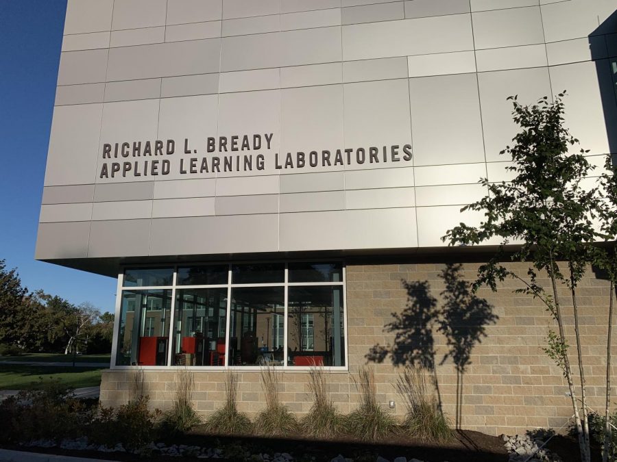 The+SEECM+lab+building+is+now+named+the+Richard+L.+Bready+Applied+Learning+Laboratories.