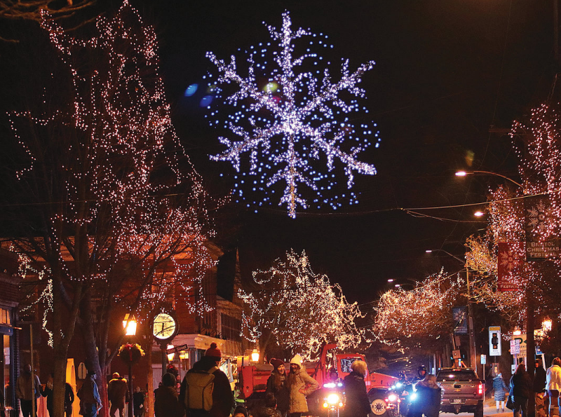 Every year, the community of Bristol gets together and celebrates the winter holidays early.