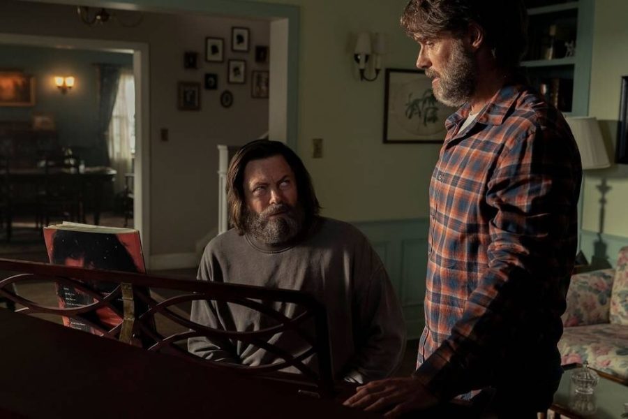 Bill (Nick Offerman) and Frank (Murray Bartlett) share a tragic, yet beautiful spotlight in HBOs The Last of Us.