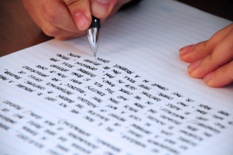 Writing can be a great way to release stress or express creativity. 