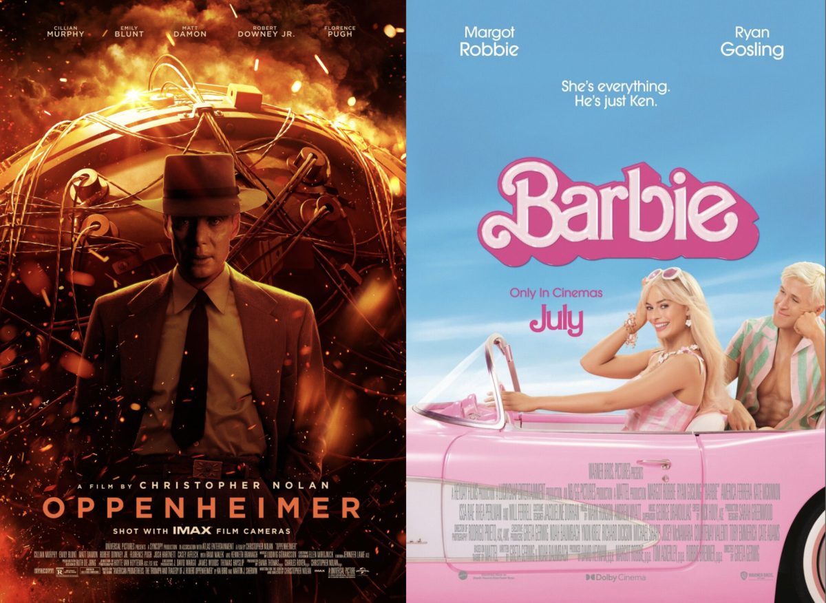 Official “Barbie” movie poster July 2023 and Official “Oppenheimer ” movie poster July 2023

Courtesy of Warner Bros and Atlas Entertainment