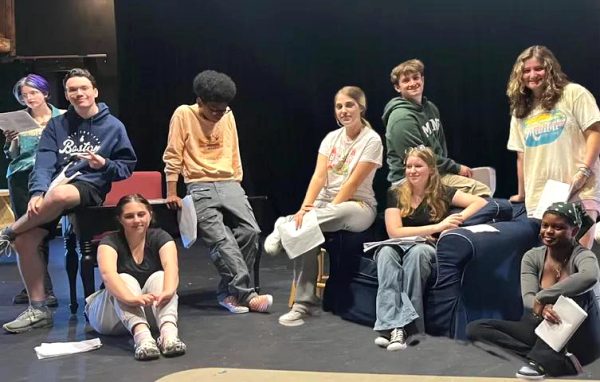 This year's debut show is "Tiny Beautiful Things," starring (left to right): Ghost Feldmeier, Jack Bates, Bridget Long, Matthew Maddan, Brooke Robb, Connor Farrell, Charlotte Beebe, Lola Bergeron, and Alana Lemene.