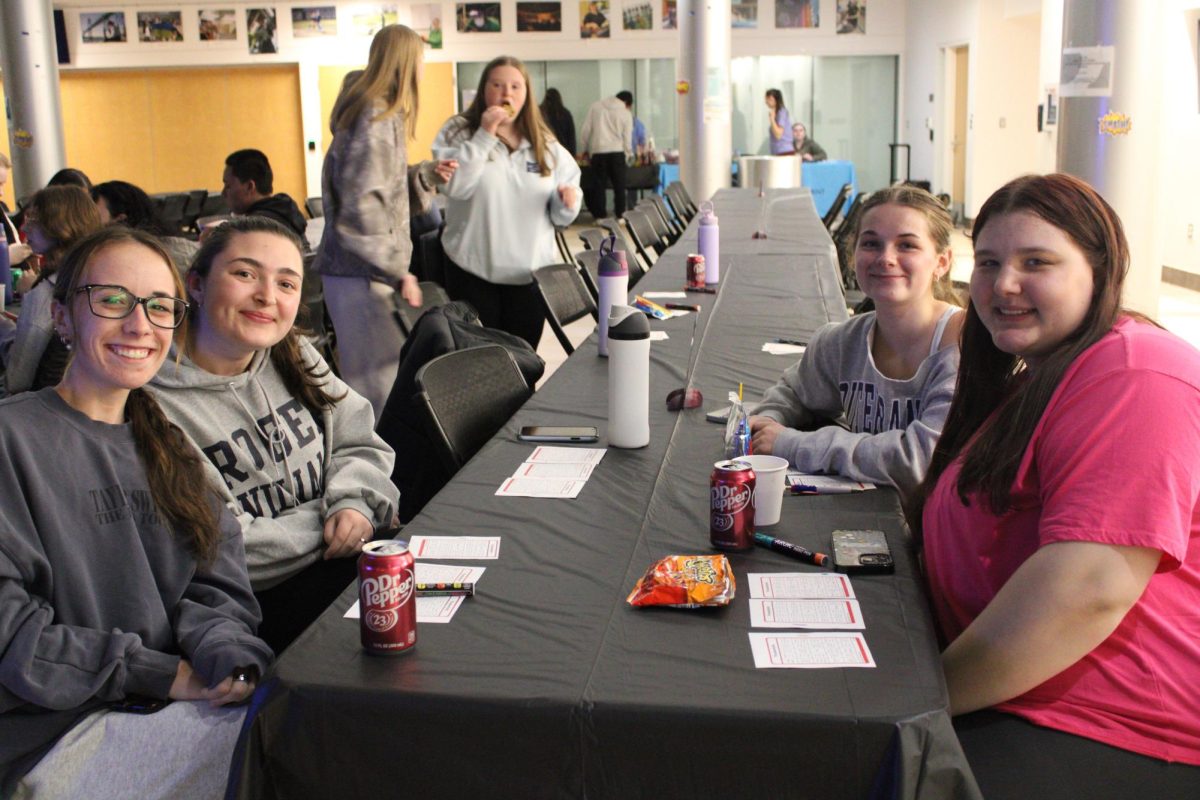 Students gather at CEN Beyond the Void Bingo event.